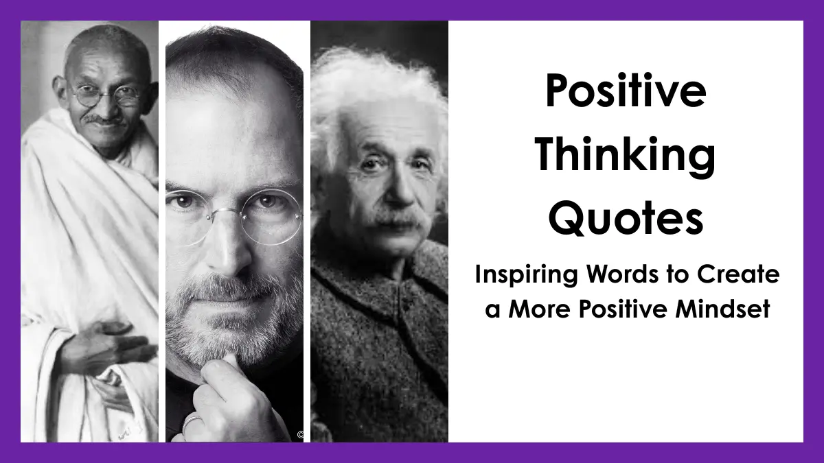 Positive Thinking Quotes